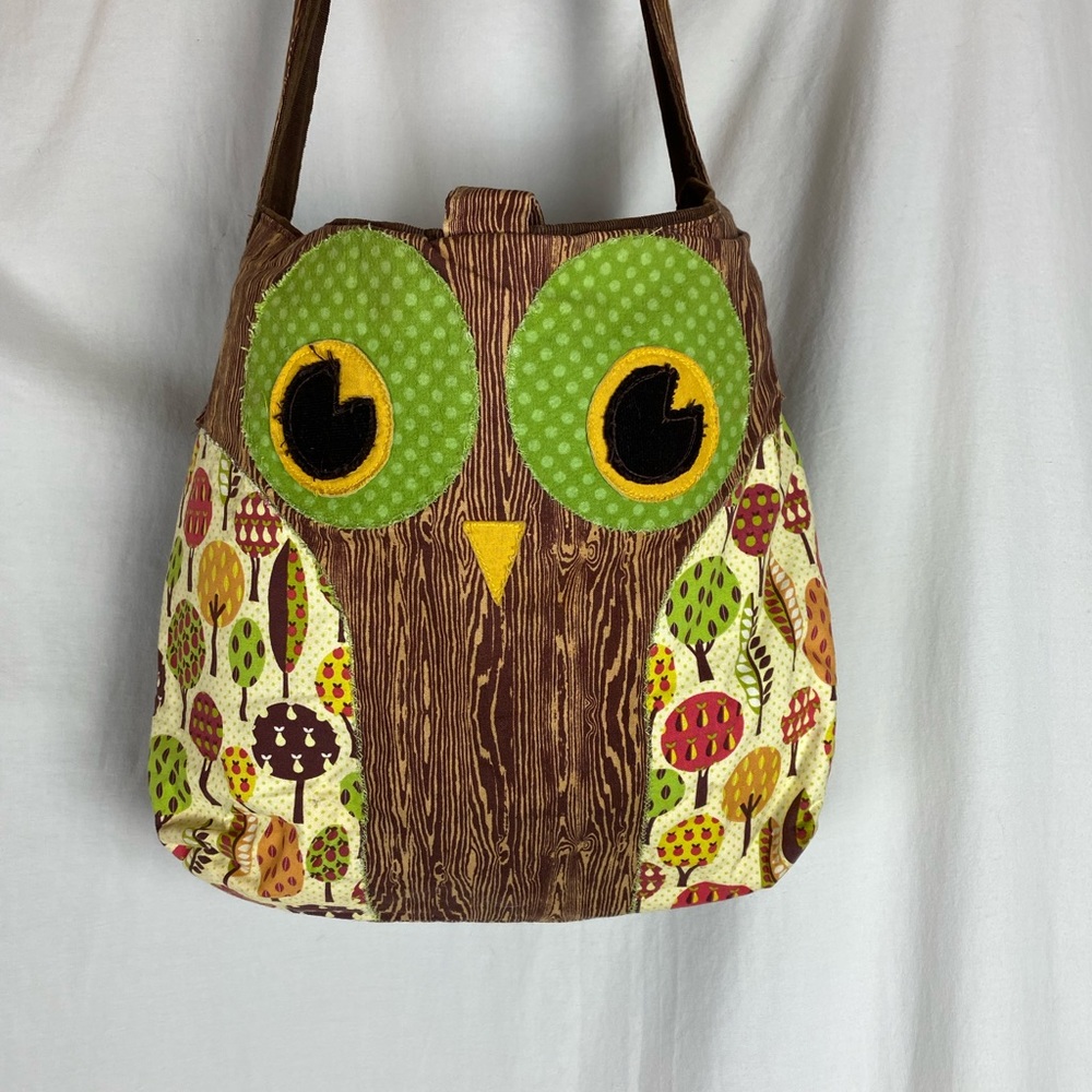 Handmade Owl Bag